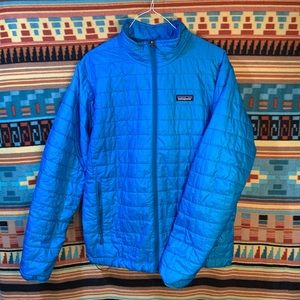 Patagonia Men’s Nano Puff Jacket (Blue)